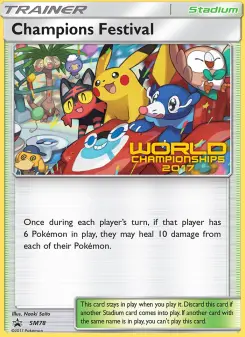 Festival des Champions — carte SM78 de l’extension Promo SM