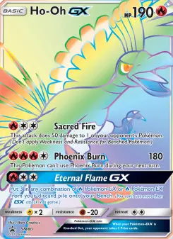 Ho-Oh GX — carte SM80 de l’extension Promo SM