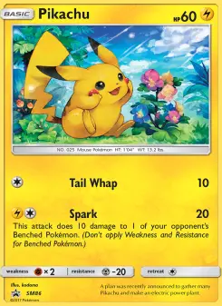 Pikachu — carte SM86 de l’extension Promo SM
