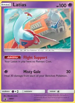 Latias — carte SM87 de l’extension Promo SM