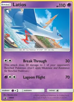 Latios — carte SM88 de l’extension Promo SM