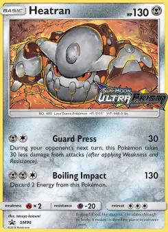 Heatran — carte SM96 de l’extension Promo SM