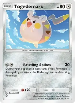Togedemaru — carte 048 de l’extension La Clairière d'Évoli