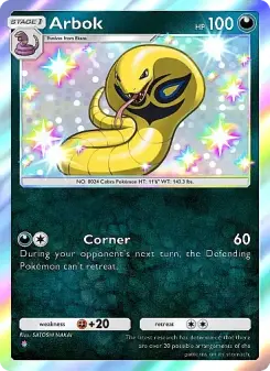 Arbok — carte 101 de l’extension La Clairière d'Évoli