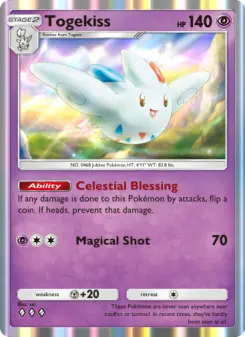 Togekiss — carte 080 de l’extension Sagesse Entre Ciel et Mer