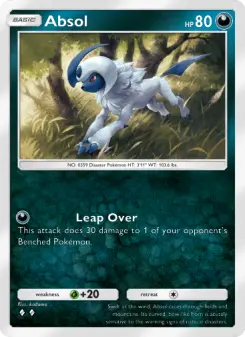 Absol — carte 120 de l’extension Sagesse Entre Ciel et Mer