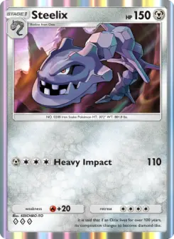 Steelix — carte 122 de l’extension Sagesse Entre Ciel et Mer