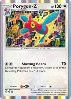 Porygon-Z — carte 137 de l’extension Sagesse Entre Ciel et Mer