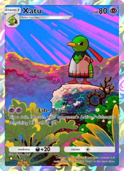 Xatu — carte 174 de l’extension Sagesse Entre Ciel et Mer