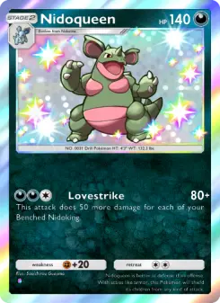 Nidoqueen — carte 225 de l’extension Sagesse Entre Ciel et Mer