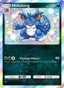 Nidoking — carte 228 de l’extension Sagesse Entre Ciel et Mer