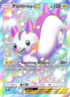 Pachirisu-ex — carte 236 de l’extension Sagesse Entre Ciel et Mer
