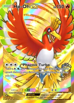 Ho-Oh-ex — carte 240 de l’extension Sagesse Entre Ciel et Mer