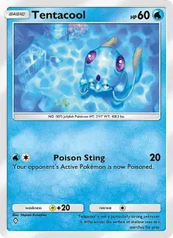 Tentacool — carte 015 de l’extension Source Secrète