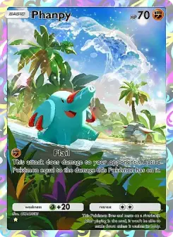 Phanpy — carte 076 de l’extension Source Secrète