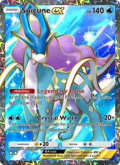 Suicune-ex — carte 080 de l’extension Source Secrète