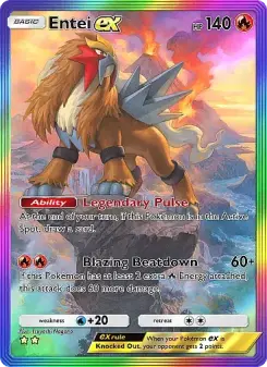 Entei-ex — carte 087 de l’extension Source Secrète