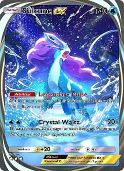 Suicune-ex — carte 090 de l’extension Source Secrète