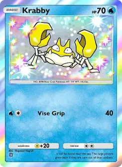 Krabby — carte 095 de l’extension Source Secrète