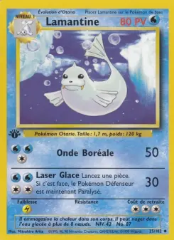 Lamantine — carte 25 de l’extension Set de Base
