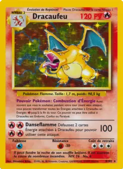 Dracaufeu — carte 4 de l’extension Set de Base