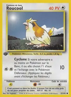 Roucool — carte 57 de l’extension Set de Base