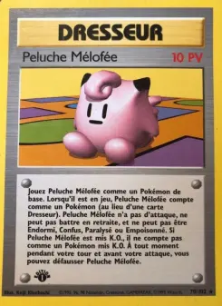Peluche Mélofée — carte 70 de l’extension Set de Base