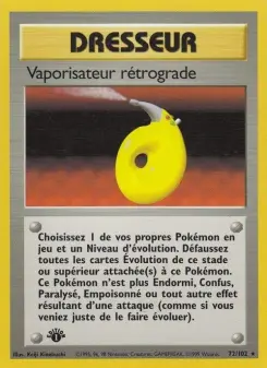 Vaporisateur rétrograde — carte 72 de l’extension Set de Base