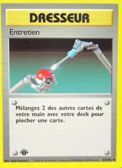 Entretien — carte 83 de l’extension Set de Base