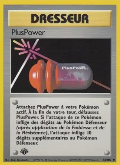 PlusPower — carte 84 de l’extension Set de Base