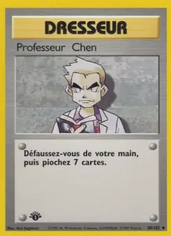 Professeur Chen — carte 88 de l’extension Set de Base