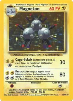 Magneton — carte 9 de l’extension Set de Base