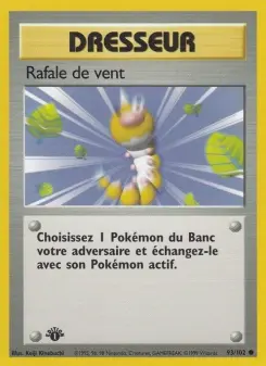 Rafale de vent — carte 93 de l’extension Set de Base