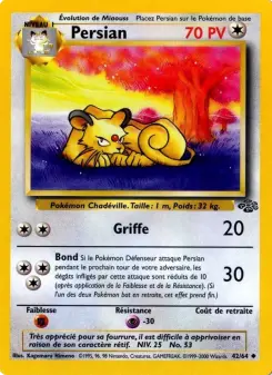Persian — carte 42 de l’extension Jungle