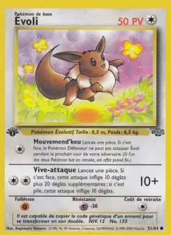 Évoli — carte 51 de l’extension Jungle