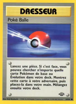 Poké Balle — carte 64 de l’extension Jungle