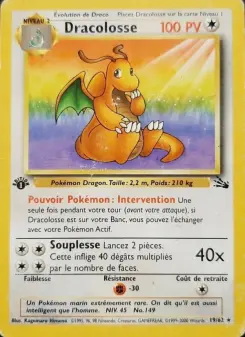 Dracolosse — carte 19 de l’extension Fossile