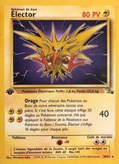 Élector — carte 30 de l’extension Fossile