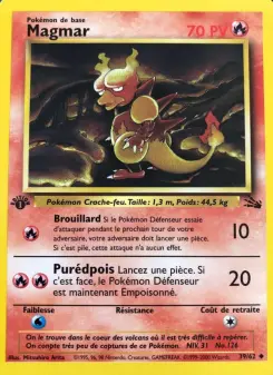 Magmar — carte 39 de l’extension Fossile