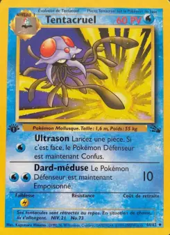 Tentacruel — carte 44 de l’extension Fossile