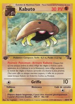Kabuto — carte 50 de l’extension Fossile