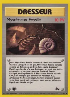 Mystérieux Fossile — carte 62 de l’extension Fossile