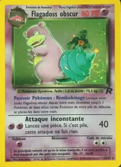 Flagadoss obscur — carte 12 de l’extension Team Rocket