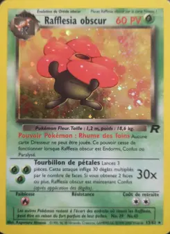 Rafflesia obscur — carte 13 de l’extension Team Rocket