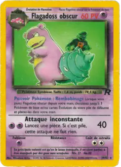 Flagadoss obscur — carte 29 de l’extension Team Rocket