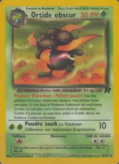 Ortide obscur — carte 36 de l’extension Team Rocket