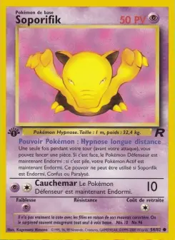 Soporifik — carte 54 de l’extension Team Rocket