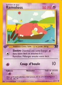 Ramoloss — carte 67 de l’extension Team Rocket