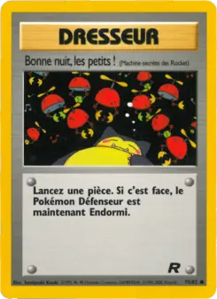 Bonne nuit, les petits ! — carte 79 de l’extension Team Rocket