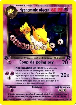 Hypnomade obscur — carte 9 de l’extension Team Rocket